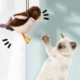 thumbnail image 6 of Interactive Chirping Bird Cat Toys with Flapping Wings, 2025 New Flying Bird Cats Toy, Flying Electric Sparrow Bird Hunting Cat Toy for Indoor Pets, 6 of 13
