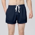 thumbnail image 2 of Gym Basketball Mens Shorts Athletic Training Loose Fit Casual Running Shorts, 2 of 5
