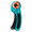 12 teeth, variant on 45mm Rotary Fabric Cutter Wheel Knife Ergonomic Safety Lock Rolling Cutter Tool for Elastic Bands Fabric Carpet Leather Sewing Craft Cutting Tool Right & Left Hand Use