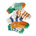 thumbnail image 4 of 5 pares de calcetines para niños con bonito patrón de oso, calcetines de algodón respetuosos con la piel para niños y niñas para otoño invierno XL (de 9 a 12 años), 4 of 5