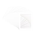 thumbnail image 3 of Textured White Picture Frame Mat for 10x12 Frames - Fits 8x10 Photos - 25 Mats, 3 of 7