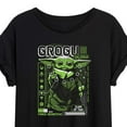 thumbnail image 3 of Star Wars - The Mandalorian Grogu Digital  - Womens Oversized Graphic T-Shirt, 3 of 5