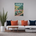 thumbnail image 5 of Vintage City Travel Poster of Abancay Peru with Andes Slopes And Peaceful Views Print Poster, 5 of 8