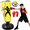 Yellow, variant on Fohil Punching Bag for Kids Adults, 63 inch Freestanding Heavy Boxing Bag with Boxing Gloves and Pump, Punching Bag Set Toy, for Practicing Karate, Taekwondo, De-Stress, Gifts