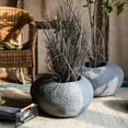 thumbnail image 3 of Japanese Zen Style Gray Stone Flowerpot, 3 of 10