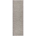 thumbnail image 2 of Addison Rugs Dream Shag Premium Machine Washable Transitional Stripes Taupe Runner Rug, 2'3" x 7'6", 2 of 8