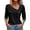 Black, variant on Summer Tops for Women Spandex Shirt Women Polyester Tees Short Sleeve Shirts Spandex Long Sleeve Shirt Comfortable Workout Shirts for Long Active Loose Tops Solid Tee Green S