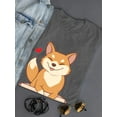 thumbnail image 3 of Cute Shiba Inu In Box T-Shirt Women -Image by Shutterstock, Female 5X-Large, 3 of 4
