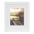 thumbnail image 1 of DesignOvation Museum 11" x 14" Matted to 8" x 10" White Picture Frame, 1 of 5