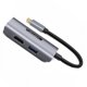 thumbnail image 5 of Adaptador Convertidor YONGSHENG 3 en 1 Tipo C a HDMI 4K USB PD3.0 VGA, 5 of 5