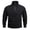 Black, variant on PAFNAFHF Casual Quarter Zip Pullover Men Golf Windbreaker Athletic Lightweight Jacket Hiking Running Sweatshirt with Pocket L