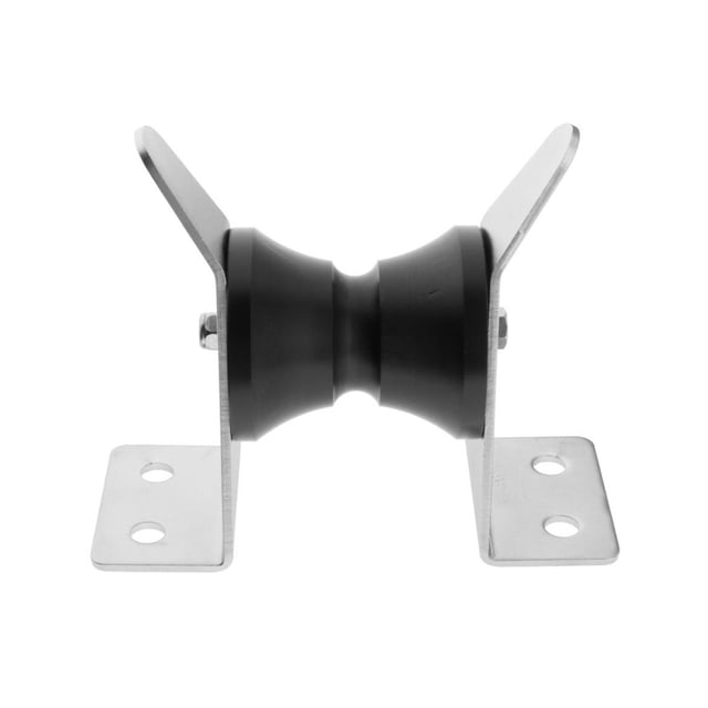 Universal Stainless Steel Marine Bow Anchor Roller 150mm Silver For Yacht ,Compact Safe Design