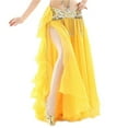 thumbnail image 2 of Belly Dancing Skirt Women Chiffon Skirt Shiny Sequins Tassels Dance Skirt Show Costumes, 2 of 4