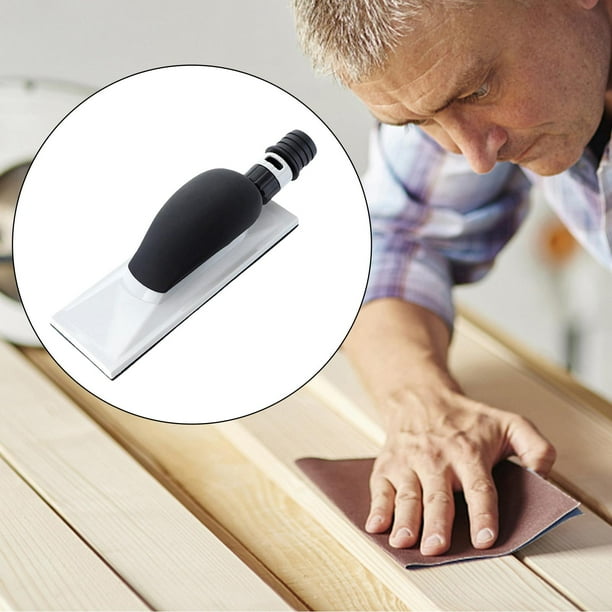 Vacuum on sale sanding block