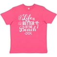 thumbnail image 3 of Inktastic Life is Better at The Beach with Sunshine Seashell and Palm Trees Youth T-Shirt, 3 of 5