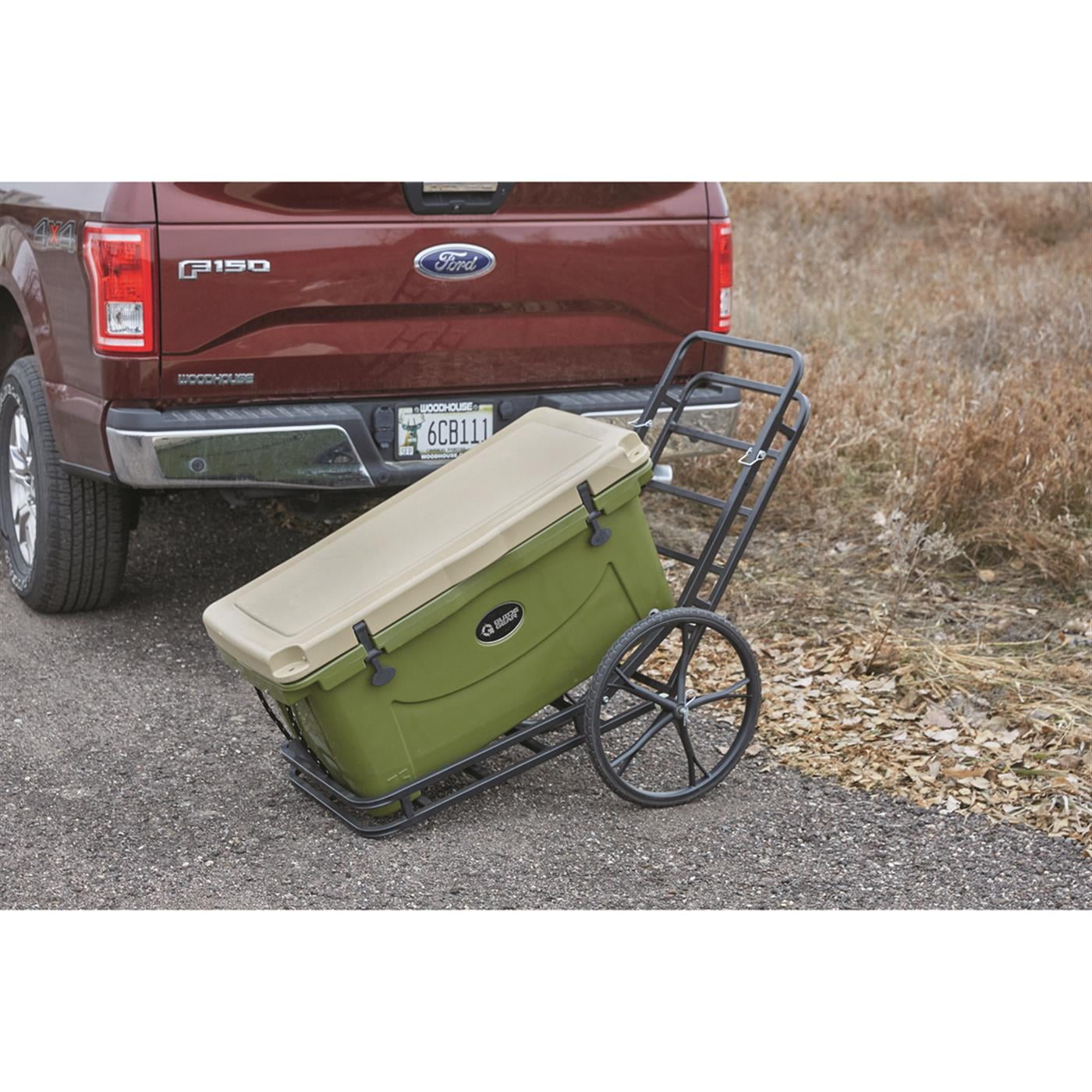 Guide Gear Aluminum Folding Cargo Carrier Extra Large Car Rear Mounted Basket Trailer Hauler Walmart