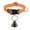 Orange#0722, variant on Forestwhale Adjustable Livestock Collar with Loud Copper Bell Durable Nylon Goat Sheep Cattle Horse Neck Strap for Pasture Farm Orange