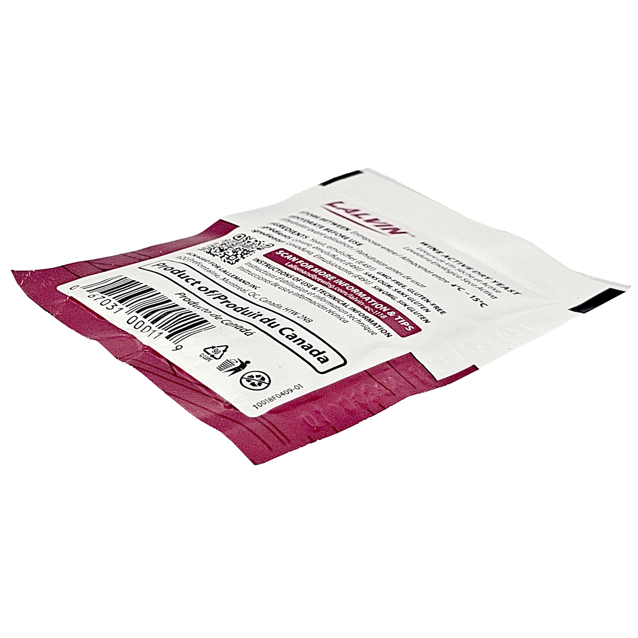 Lalvin EC-1118 Yeast by Lallemand Inc