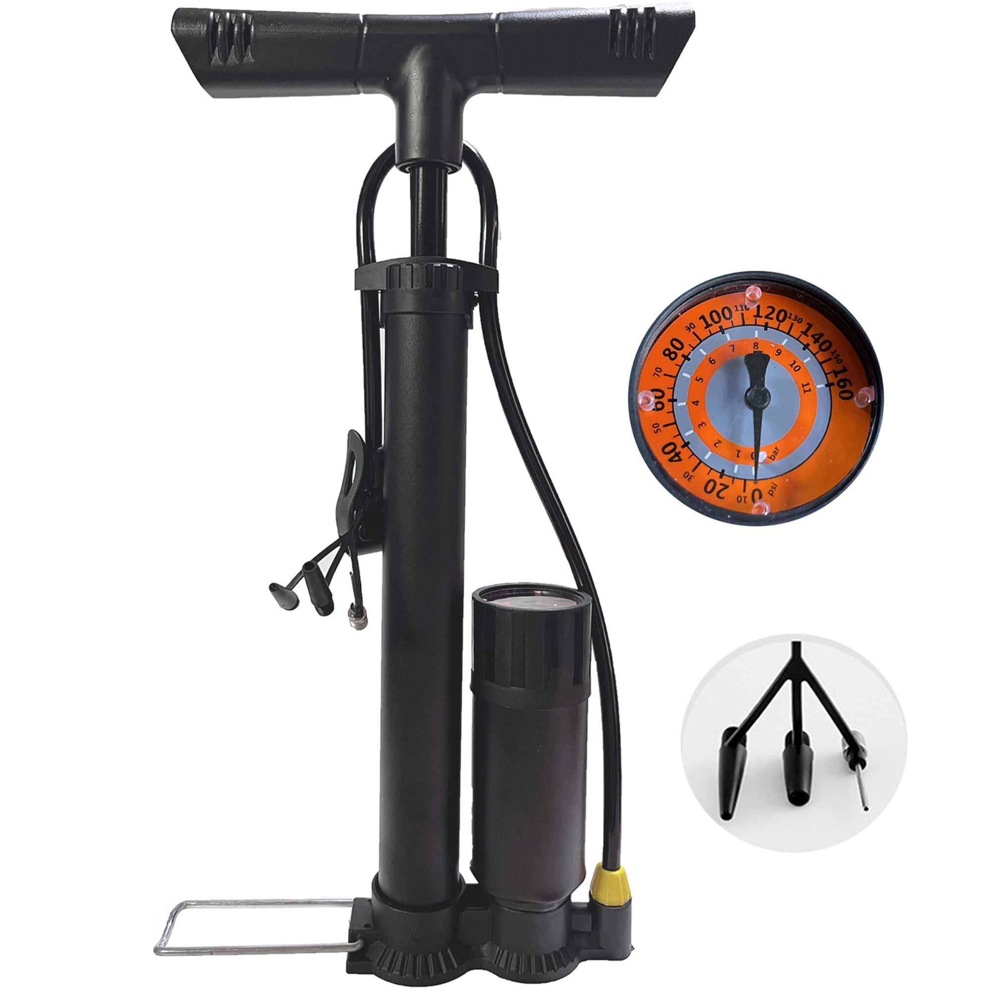 Bell AIR Glide 550 High Pressure Floor Pump w/ Gauge＿並行輸入品 BELL AIR Glide 550 High Pressure Floor Pump w⁄Gauge : : Sports  \u0026 Outdoors