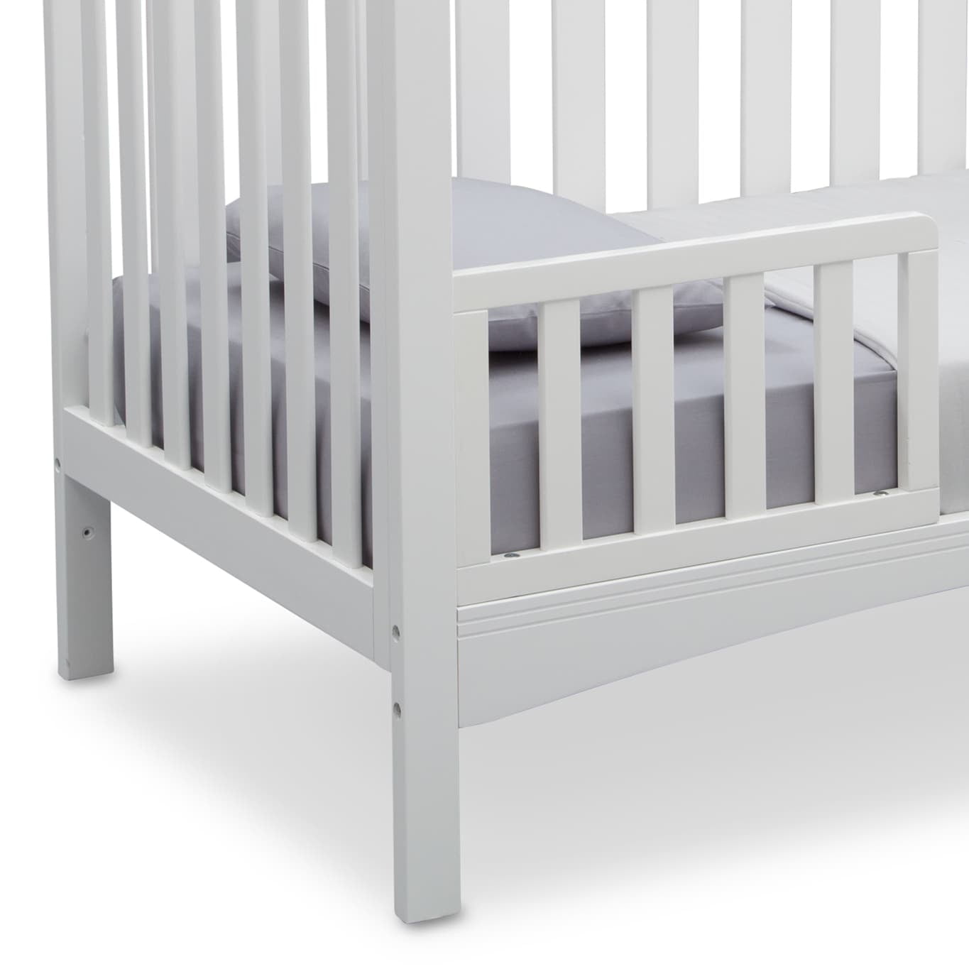 White Delta Children Toddler Guardrail 