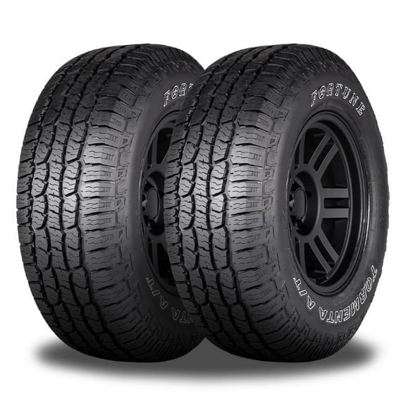 2 Fortune Tormenta AT OWL 265/70R18 124S All Terrain 45K Mileage Warranty 10 PLY 9265030105 / 265/70/18 / 2657018