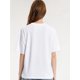 thumbnail image 4 of Space Cat Graphic T-Shirt for Cat Lovers - Casual Loose Fit Short Sleeve Top, Cotton Spandex Blend, Machine Washable, Spring/Summer Collection, 4 of 6