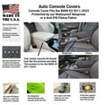 thumbnail image 2 of Auto Console Covers- Fits the BMW X3 2011-2023 Center Console Armrest Cover Fleece Fabric.(Leopard print), 2 of 2