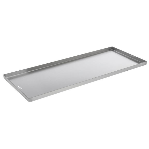 HUBERT® Food Pan with Drain Holes Stainless Steel - 24"L x 10"W x 3/4"D