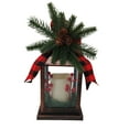 thumbnail image 1 of Lanterne Holiday Time de 23 cm avec verdure, 1 of 6
