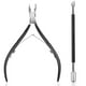thumbnail image 1 of Alicates para cutículas con empujador de cutículas $ Recortador de cutículas Tijeras para cutículas de acero inoxidable Herramienta para quitar cutículas de uñas $ Tijeras para cutículas de acero, 1 of 7