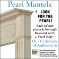 thumbnail image 2 of Pearl Mantels Williamsburg Transitional Styled Mantel Surround, Constructed With Hand Chosen Grade A Wood and Wood Veneers, Unfinished, Paint and Stain Grade, Interior Opening 56"W x 42"H, 2 of 5