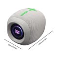 thumbnail image 4 of Altavoz Inalámbrico Reproductor De Música Altavoz 1800 Mah Altavoz 5.3 Tws Compatible Con Bluetooth (Gris Plateado), 4 of 4