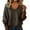 26#Brown, variant on Warm Sweaters for Women Long Sleeve V Neck Classic Soft Pullover Sweater Loose Casual Fall Winter 2025 Camel L
