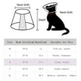thumbnail image 2 of DEELLEEO Dog Cone Collar Adjustable Protective Collars for Pet Dog Cat Recovery After Sergery (L), 2 of 4