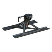 CURT 16051 CrossWing Lightweight 5th Wheel Hitch with 2-5/16" Gooseneck Adapter and Bed Supports, 20,000 lbs