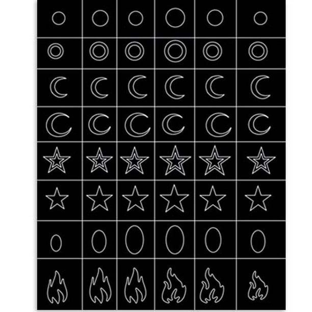 Hand Nail Template