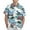 White, variant on Xyxonk Hawaiian Shirts for Men Summer Short Sleeve Button Up Tropical Shirts Loose Printed Floral Resort Casual Shirts Black XL