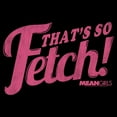 thumbnail image 2 of Girl's Mean Girls Distressed That Is So Fetch Graphic Cropped T-Shirt Black X Large, 2 of 3