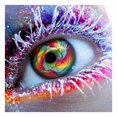 thumbnail image 1 of Full Drill - 5D DIY Diamond Painting Kits Dream Colorful Eye, 1 of 5
