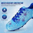 thumbnail image 6 of Vizari Frost Outdoor Firm Ground Soccer Cleats for Kids – Stylish and Comfortable Athletic Soccer Shoes for Boys and Girls - Blue/Purple, 8.5, 6 of 7