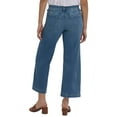 thumbnail image 2 of NYDJ womens  Teresa Heyburn Wash Wide Leg Jean, 10, 2 of 3