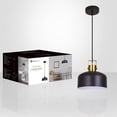 thumbnail image 3 of Xtricity - Pendant Light, 9.1 '' Width, From the Bixham Collection, Black, 3 of 4