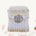 thumbnail image 1 of unbranded Protector De Automática Beige Con Encaje Floral Ideal Para Preservar Y Decorar, 1 of 7