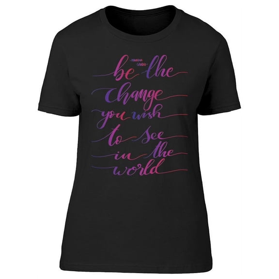 Change World T-Shirt Women -Image by Shutterstock, Female 3X-Large