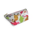 thumbnail image 5 of Santa & Friends Christmas Holiday Gift Ideas Pouch Makeup Bag Cosmetic Bag, 5 of 6
