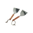 thumbnail image 1 of 2pcs Versatile Stainless Steel Grill Spatula with Comfortable Grip&Easy Cleaning, 1 of 8