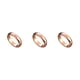 thumbnail image 3 of Anillo de Aleación Minnieouse para Mujeres y Hombres Oro Rosa Estilo Moderno Tamaño 10, 3 of 6