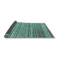 thumbnail image 2 of Ahgly Company Indoor Rectangle Abstract Light Blue Modern Area Rugs, 6' x 9', 2 of 4