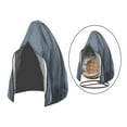 thumbnail image 1 of Cubierta para silla de huevo colgante para patio, muebles de exterior impermeables, silla columpio para jardín, protector de lluvia, de protecc Gris 230x200x1cm Macarena Funda Sillas Huevo, 1 of 8