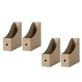 thumbnail image 4 of Meijiashe Kraft Magazine File Holder Set Office Desk Organizer, 4 of 10